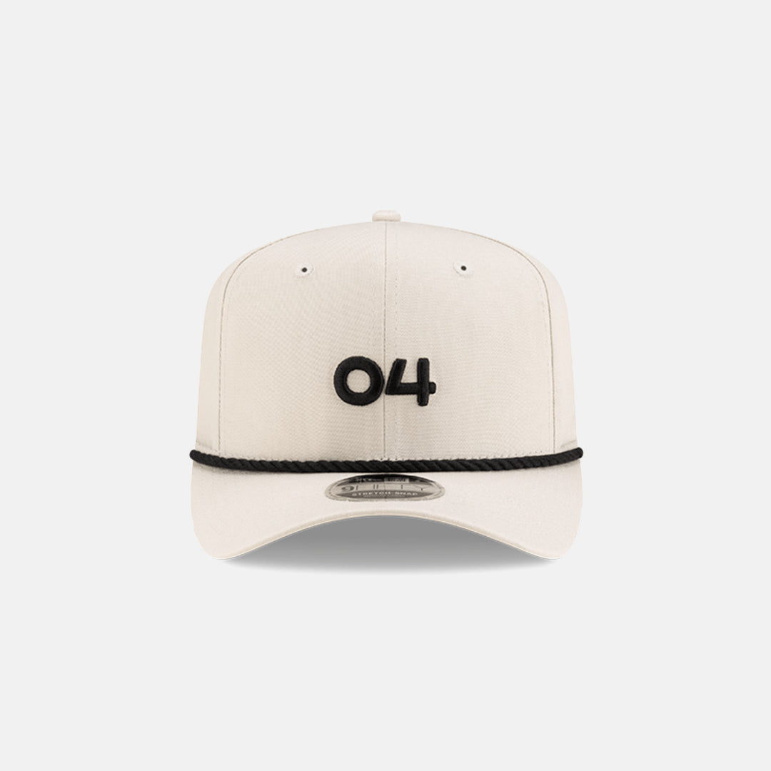 NEW ERA GORRA MCLAREN F1 LANDO NORRIS ROPE 9FIFTY SS BEIGE