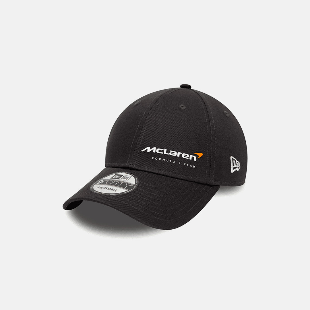NEW ERA GORRA MCLAREN F1 TEAM FLAWLESS 9FORTY NEGRA