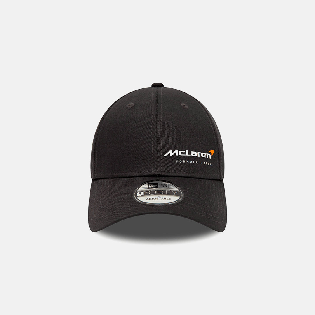 NEW ERA GORRA MCLAREN F1 TEAM FLAWLESS 9FORTY NEGRA