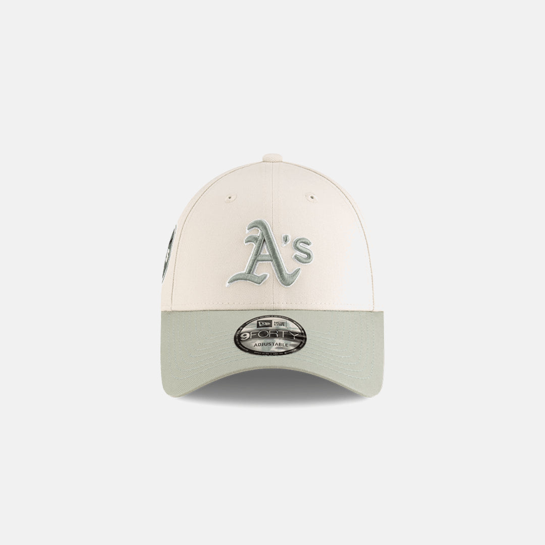 NEW ERA OAKLAND ATHLETICS MLB WORLD SERIES 9FORTY BEIGE