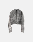 Old Maquiina Chaqueta Organza Gris