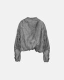 Old Maquiina Chaqueta Organza Gris