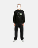 Old Maquiina Crewneck Mapa De Colombia Negro