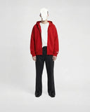Old Maquiina Hoodie Ziip – Rojo