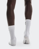 ON - Logo Sock High 3P - White