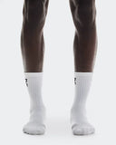 ON - Logo Sock High 3P - White