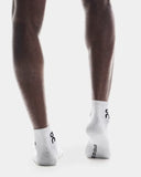 ON - Logo Sock Mid 3P - Heather Gray