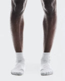 ON - Logo Sock Mid 3P - Heather Gray
