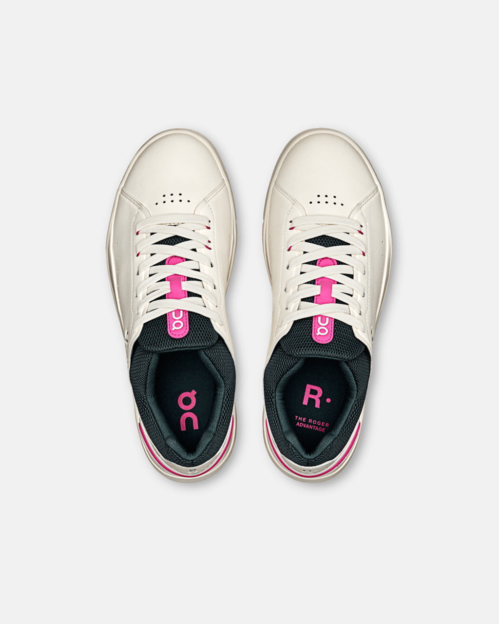 ON THE ROGER ADVANTAGE – WHITE/PINK