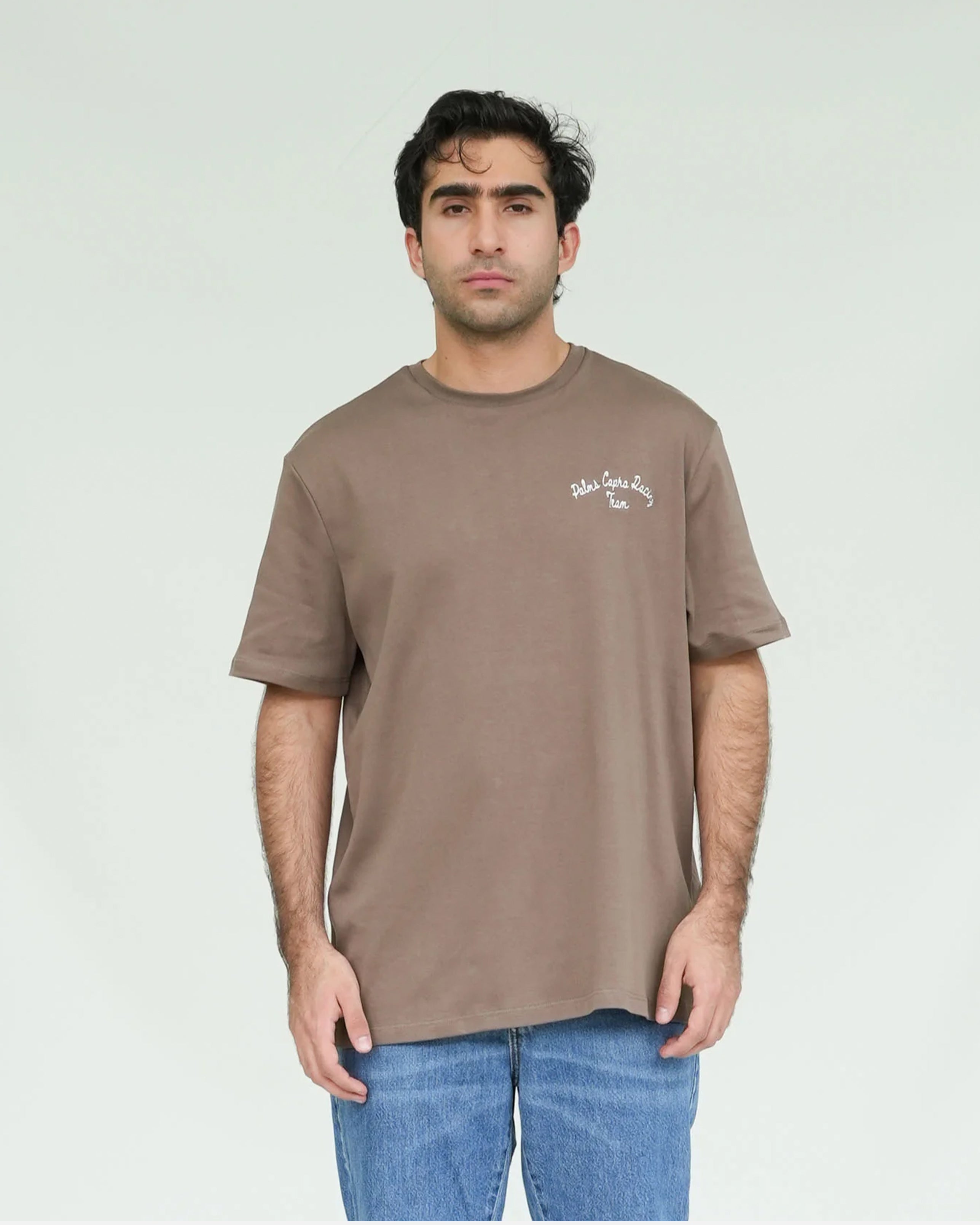 PALMS CAPRA AUTODROMO T-SHIRT BROWN