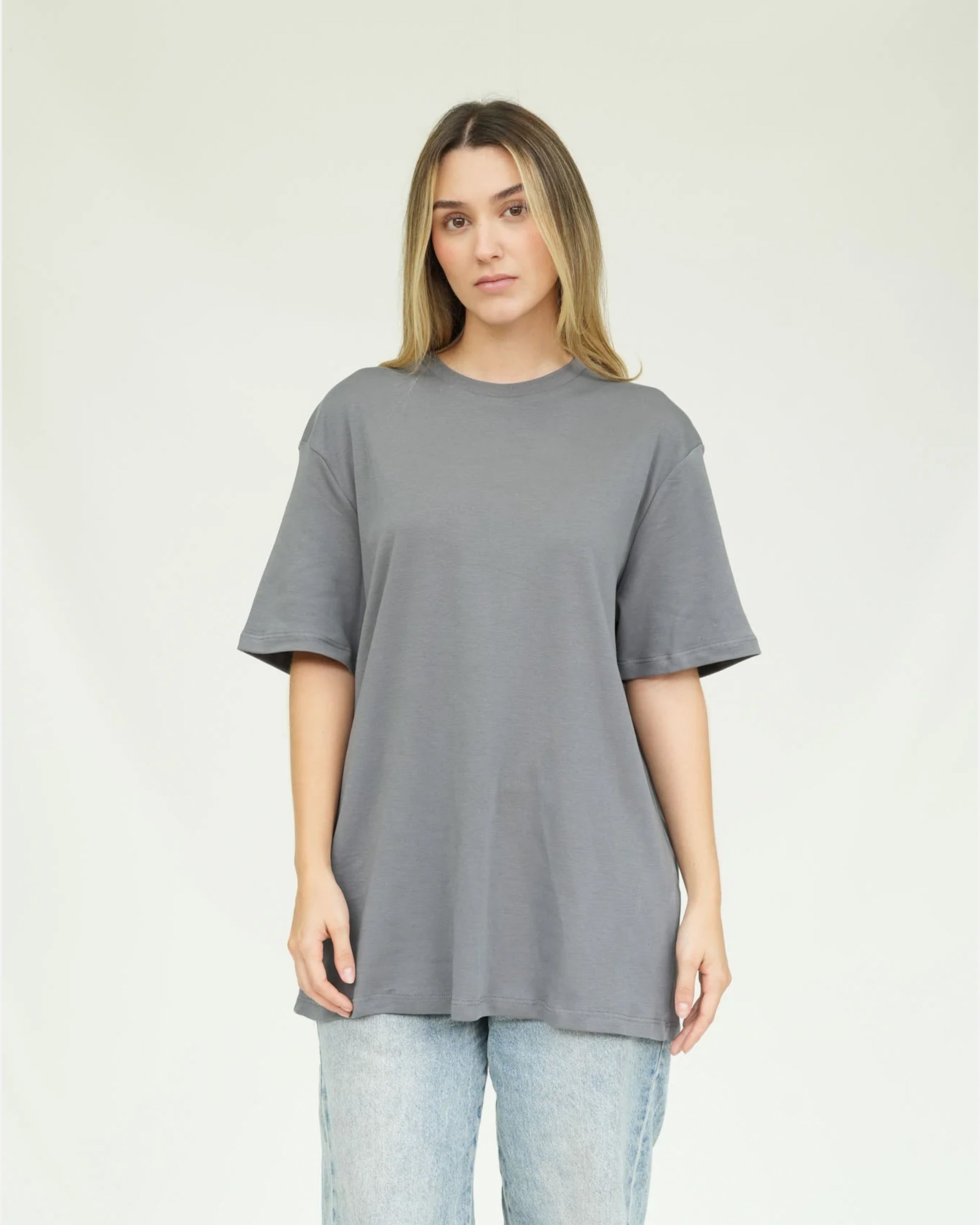 PALMS CAPRA BASIC NEW YORK T-SHIRT GREY