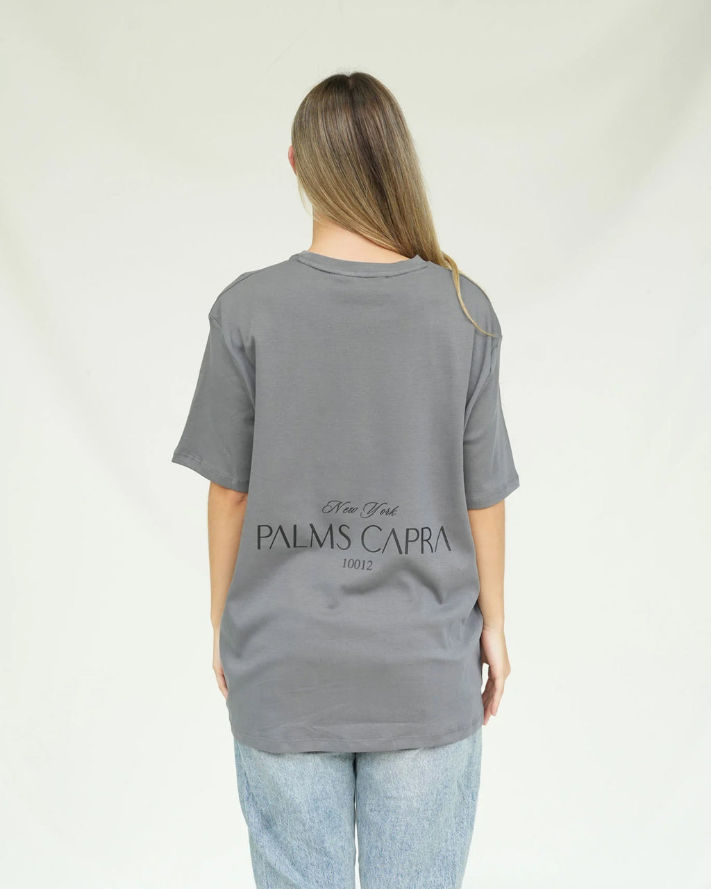 PALMS CAPRA BASIC NEW YORK T-SHIRT GREY