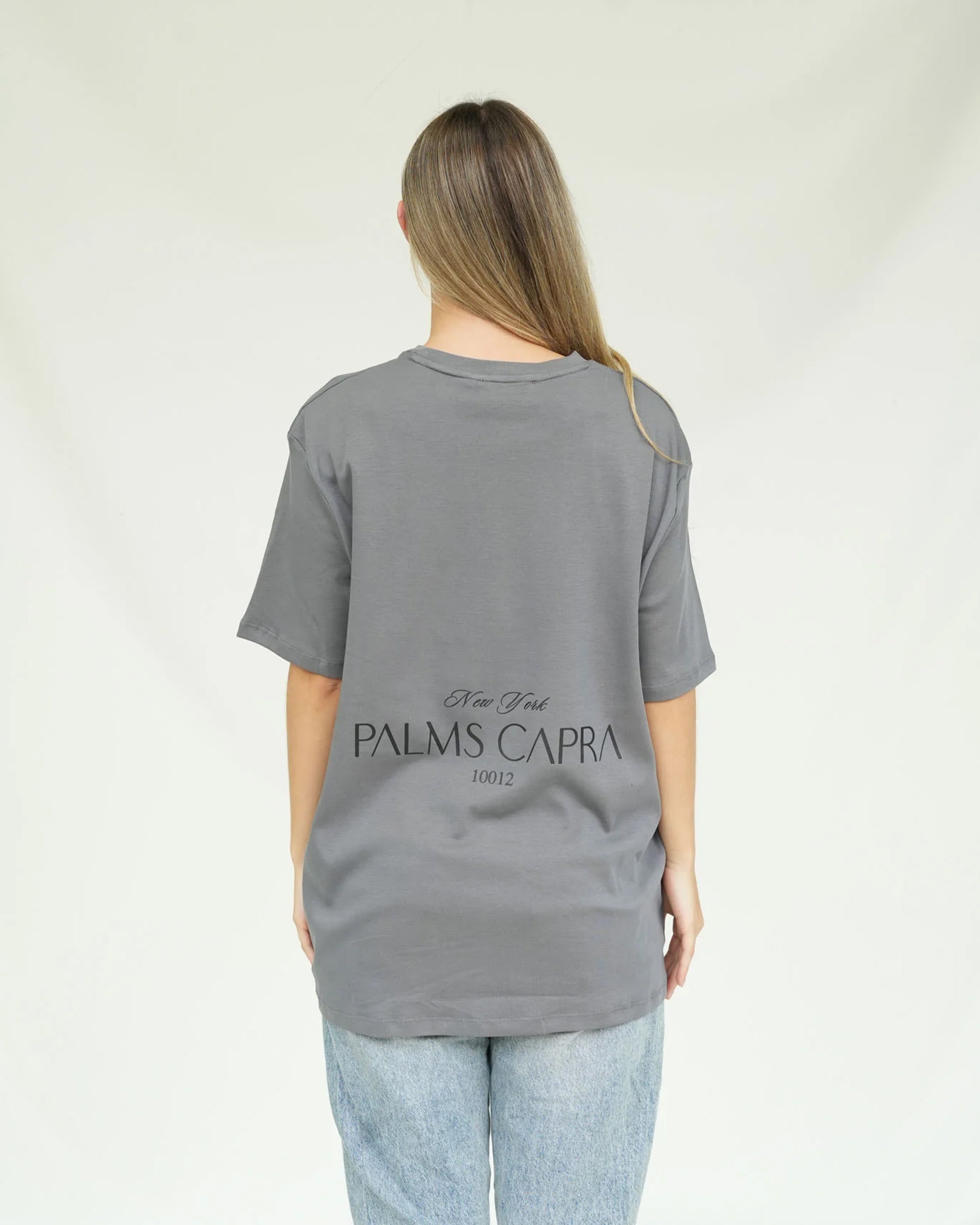 PALMS CAPRA BASIC NEW YORK T-SHIRT GREY