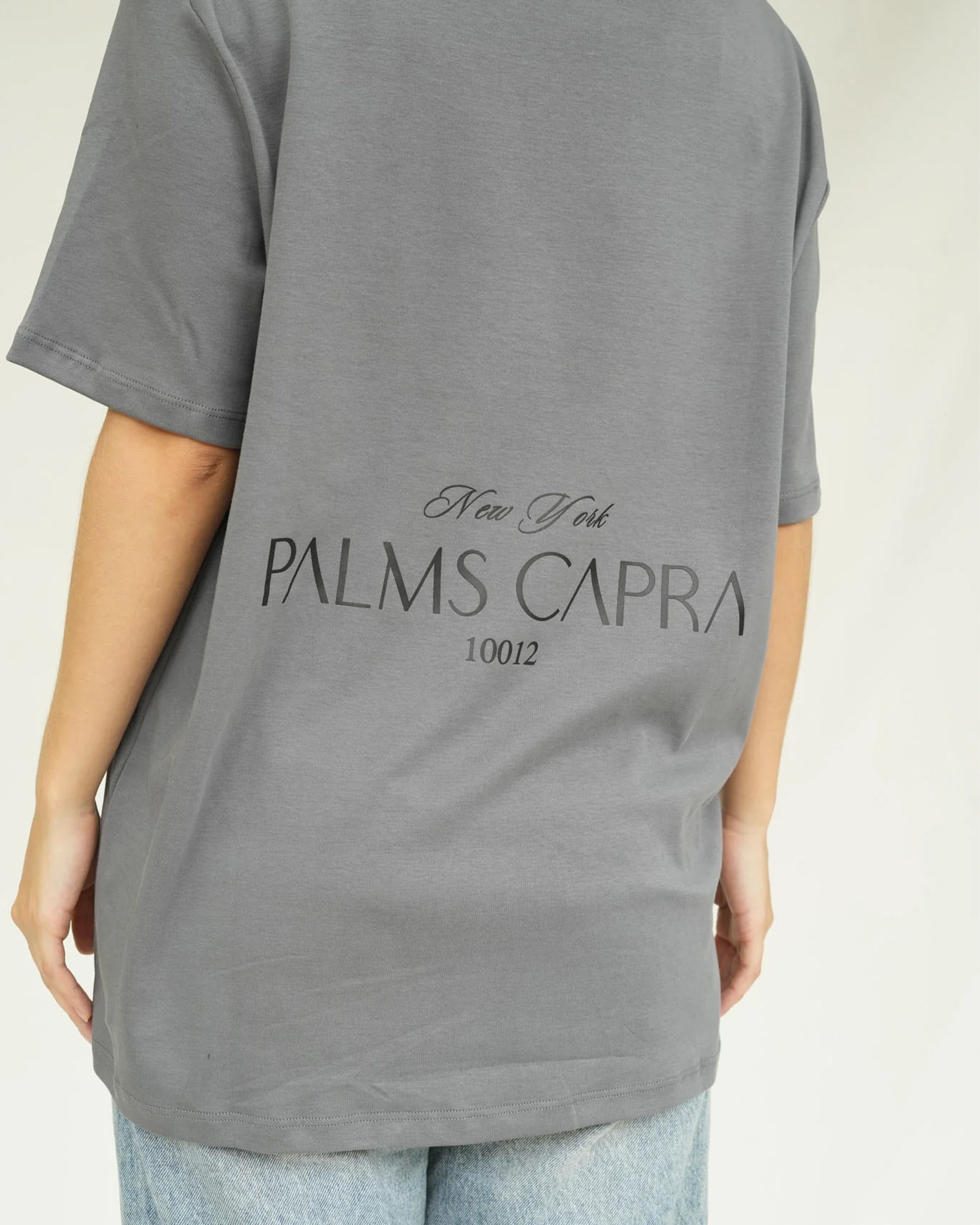 PALMS CAPRA BASIC NEW YORK T-SHIRT GREY