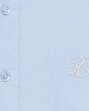 PALMS CAPRA - Camisa Monogram - Azul