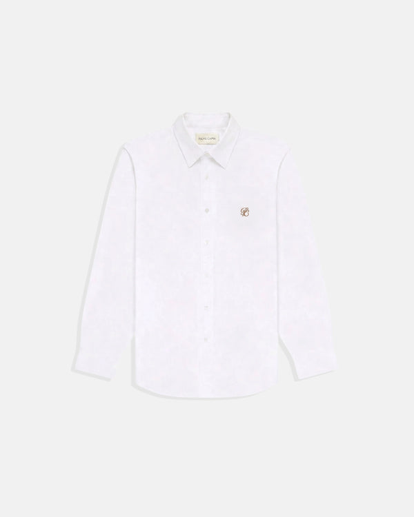 PALMS CAPRA - Camisa Monogram - Ivory
