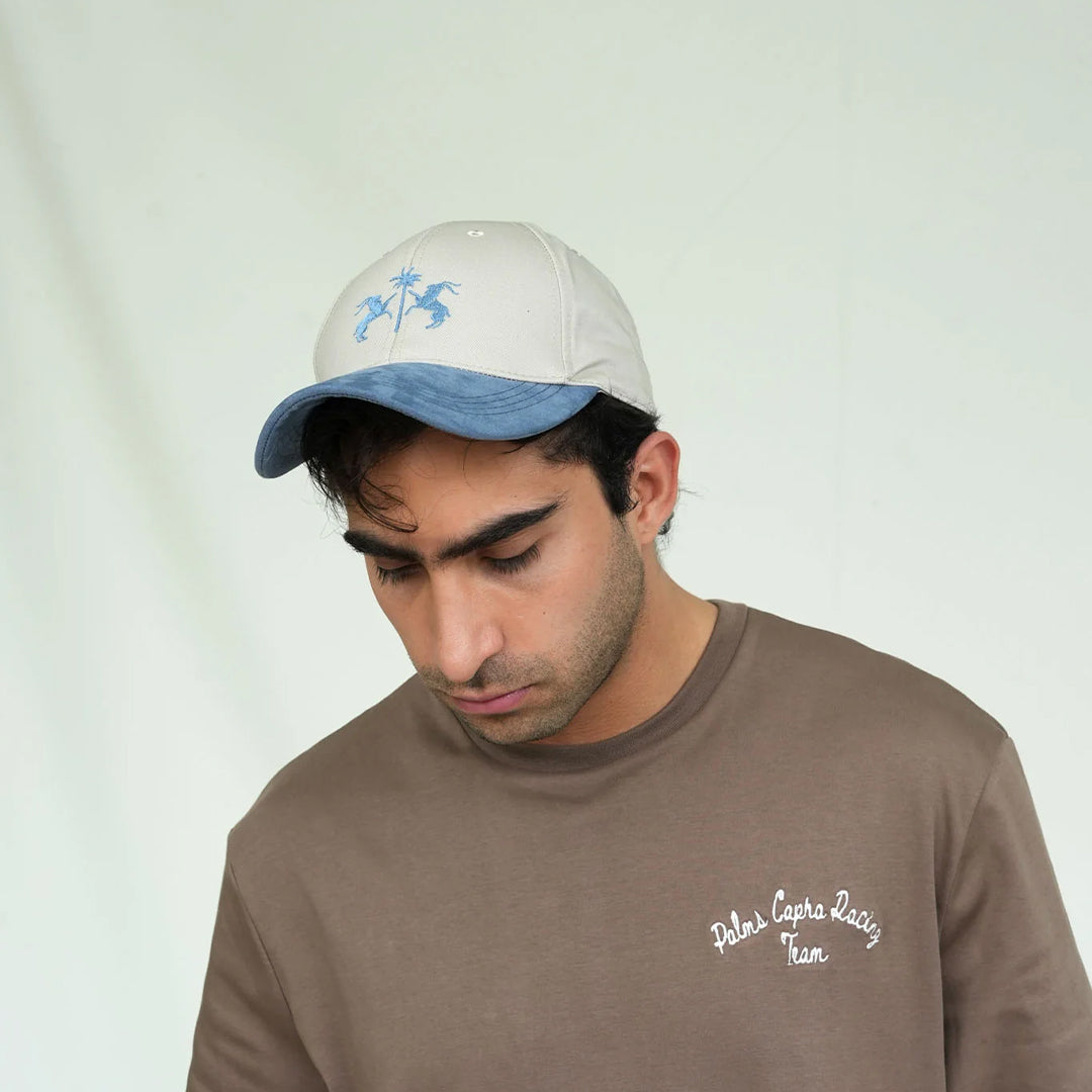 PALMS CAPRA LOGO CAP BLUE