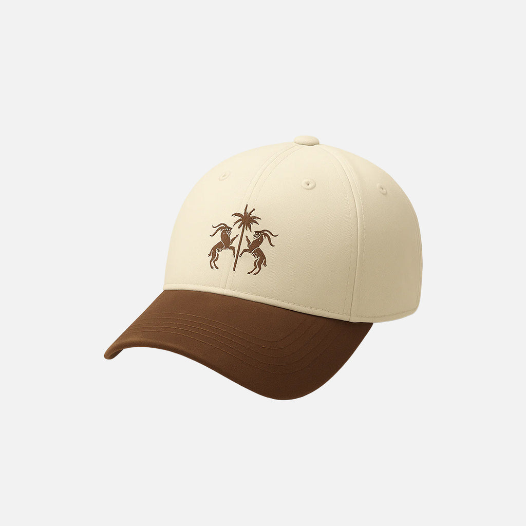 PALMS CAPRA LOGO CAP BROWN