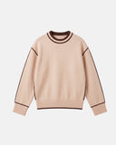 PALMS CAPRA - Palms Crewneck Knit - Beige
