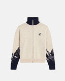PALMS CAPRA - Palms Knit Jacket - Ivory