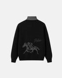 PALMS CAPRA - Palms Quarter Zip - Black