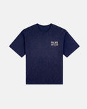 PALMS CAPRA - Palms Ski Club Tshirt - Blue