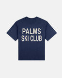 PALMS CAPRA - Palms Ski Club Tshirt - Blue