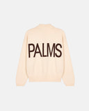 PALMS CAPRA - Palms Zip Up Polo - Ivory
