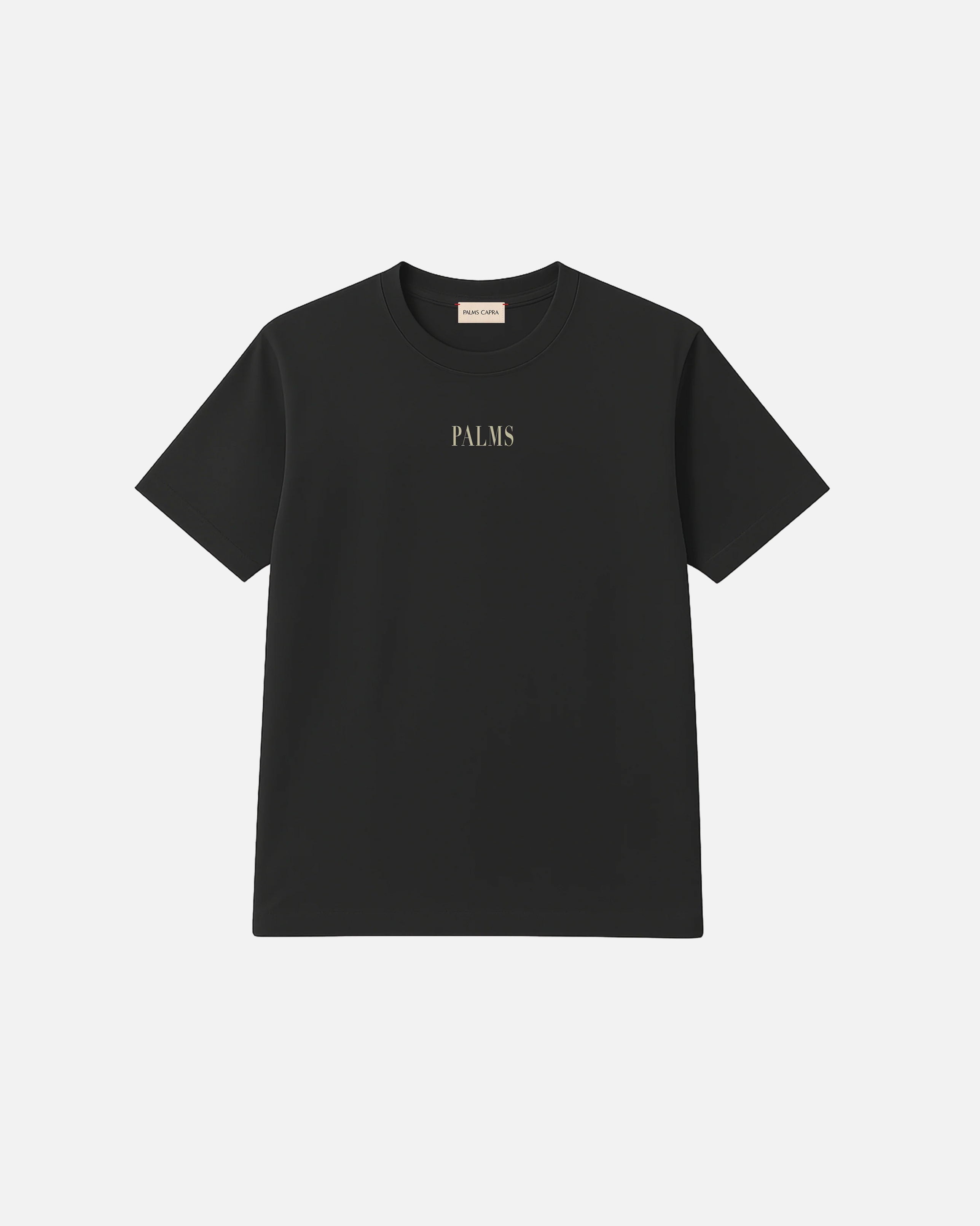 PALMS CAPRA PORTRAIT GREY  T-SHIRT