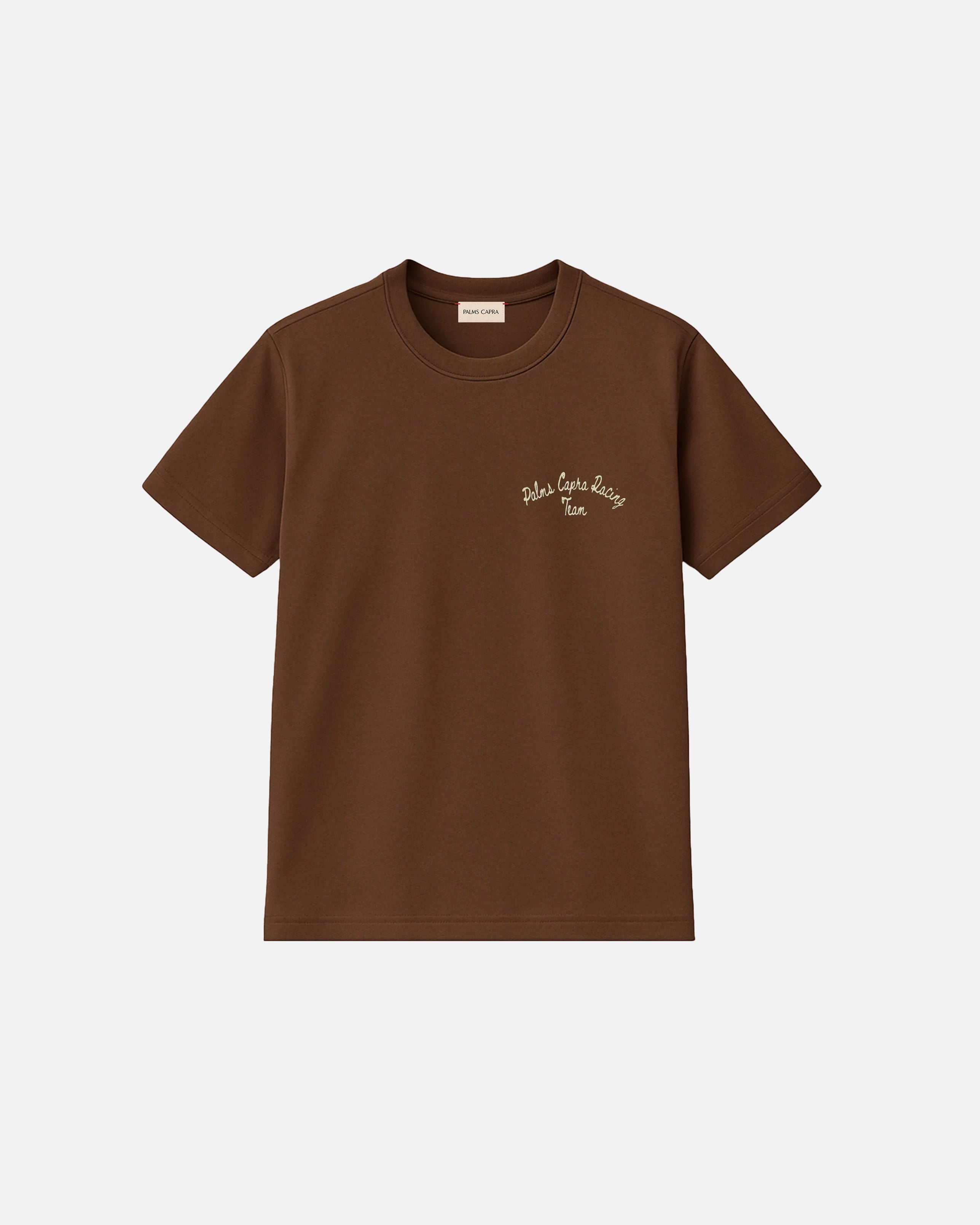 PALMS CAPRA AUTODROMO T-SHIRT BROWN
