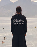 Palms Capra Stars Black Crewneck Knit