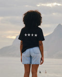 PALMS CAPRA - T-Shirt Stars - Black