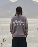 Palms Capra Stars Gray Crewneck Knit