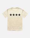 PALMS CAPRA - T-Shirt Stars - Ivory
