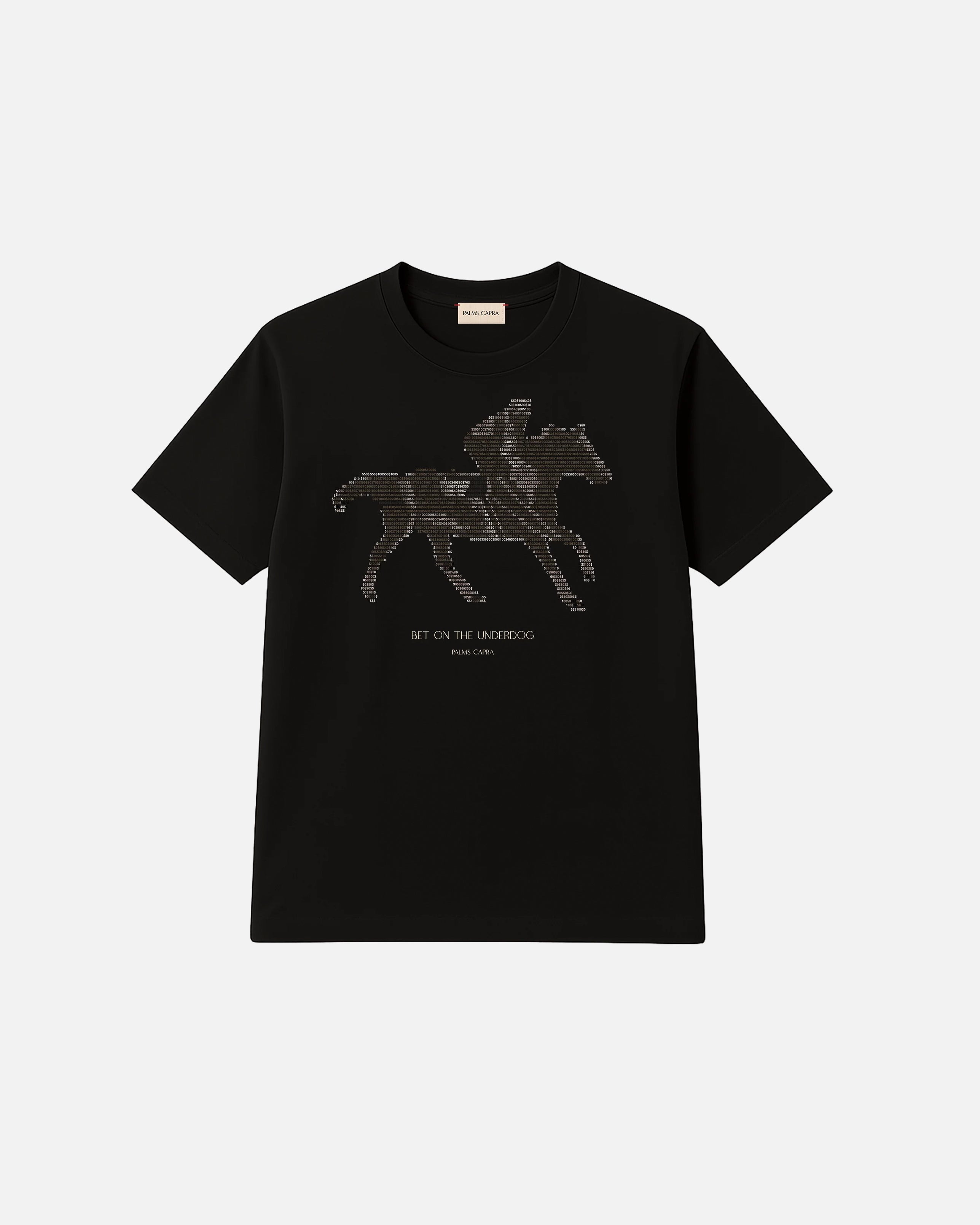 PALMS CAPRA UNDERDOG T-SHIRT BLACK