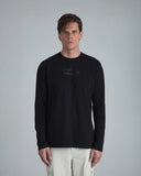 REMANENCE - Camiseta Manga Larga Uncoded - Negro
