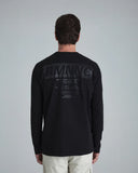 REMANENCE - Camiseta Manga Larga Uncoded - Negro