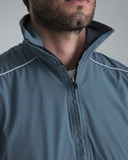 REMANENCE - Chaqueta Interval - Azul Grisáceo