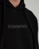Remanence Regularfit Summit Hoodie – Negro