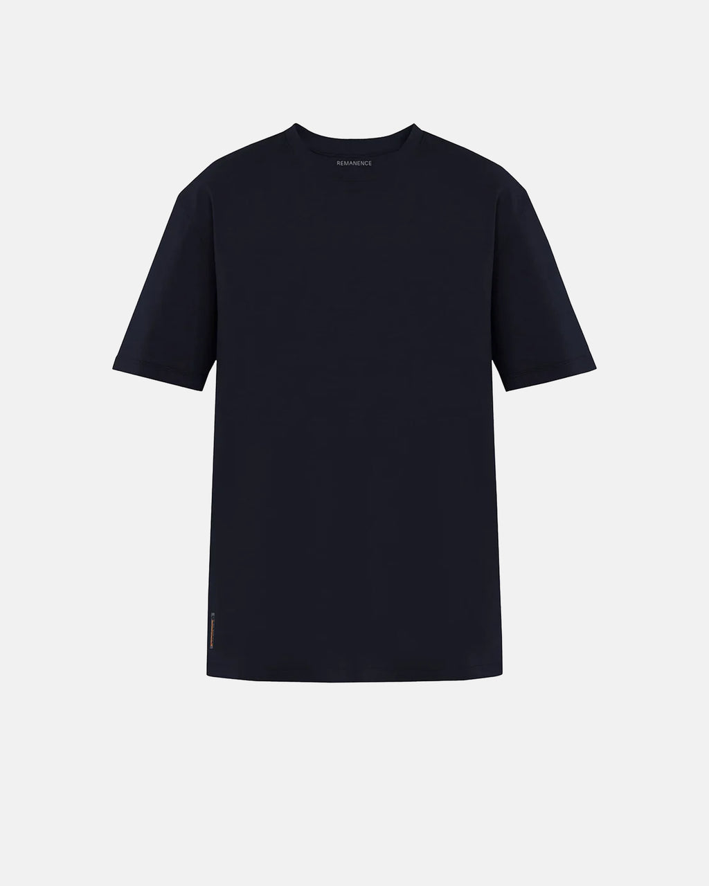 REMANENCE RELAX FIT CLING T‑SHIRT – AZUL NOCHE