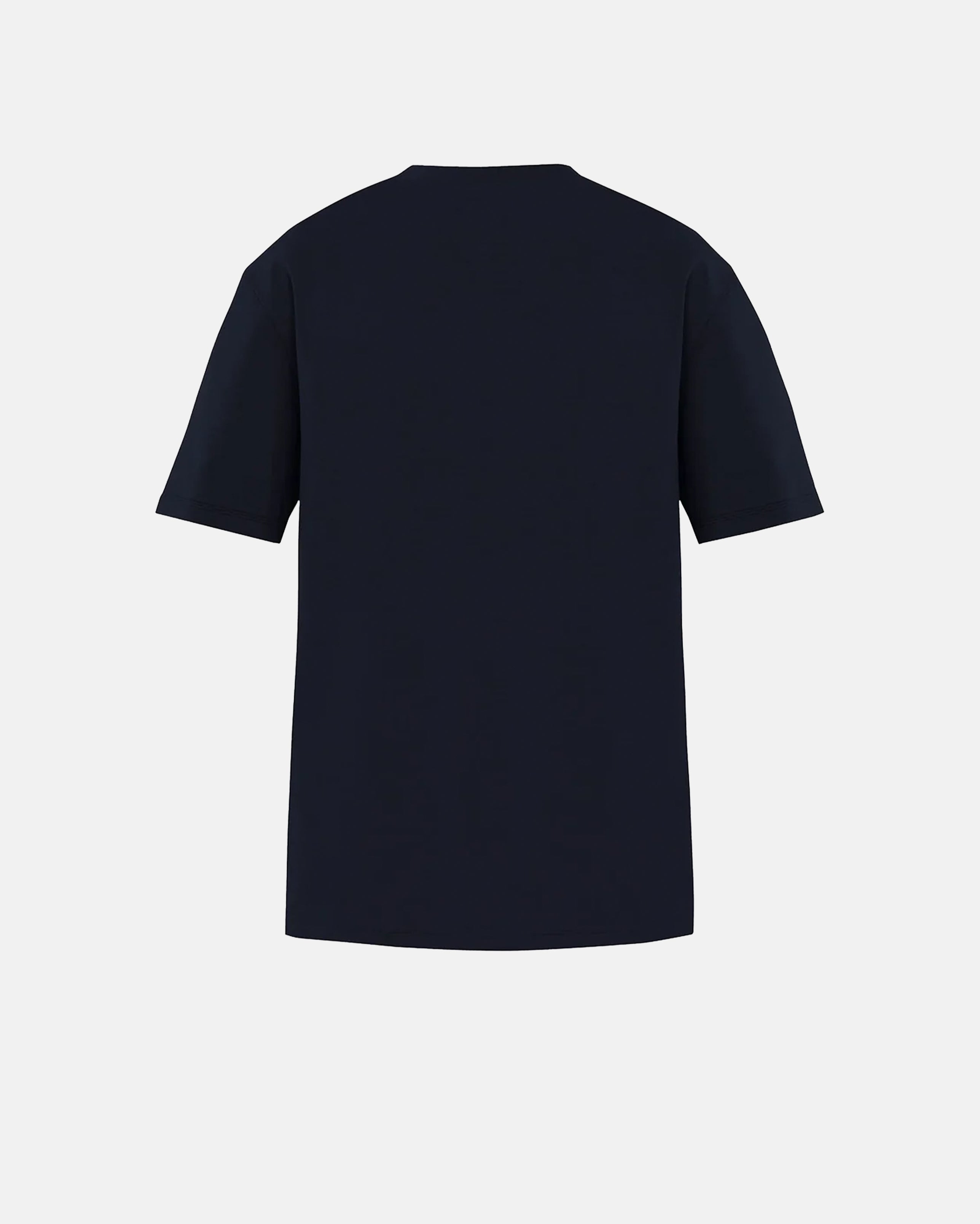 REMANENCE RELAX FIT CLING T‑SHIRT – AZUL NOCHE