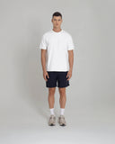Remanence Relax Fit Cling T‑Shirt – Blanca