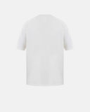 Remanence Relax Fit Cling T‑Shirt – Blanca