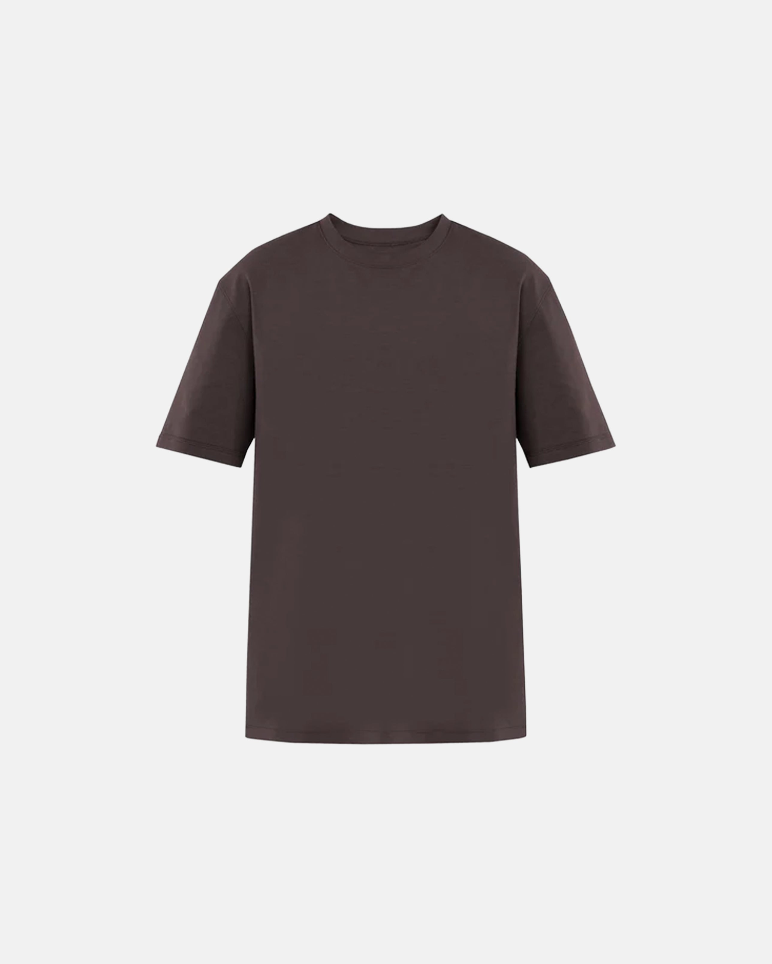 REMANENCE RELAXED FIT NEW CLING T‑SHIRT – CAFE