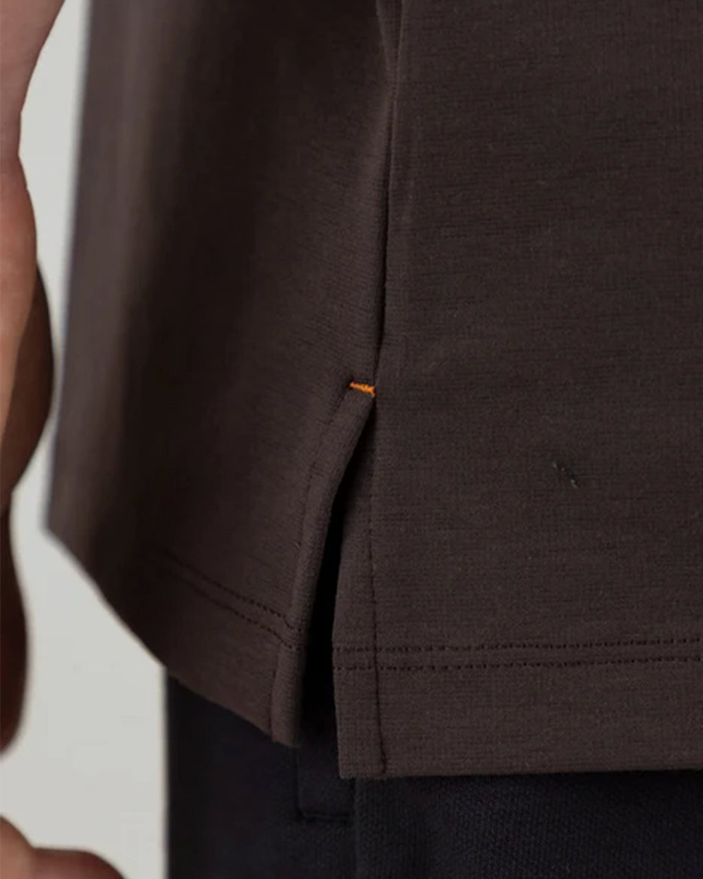 REMANENCE RELAXED FIT NEW CLING T‑SHIRT – CAFE