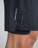 REMANENCE - Shorts Snap - Negro