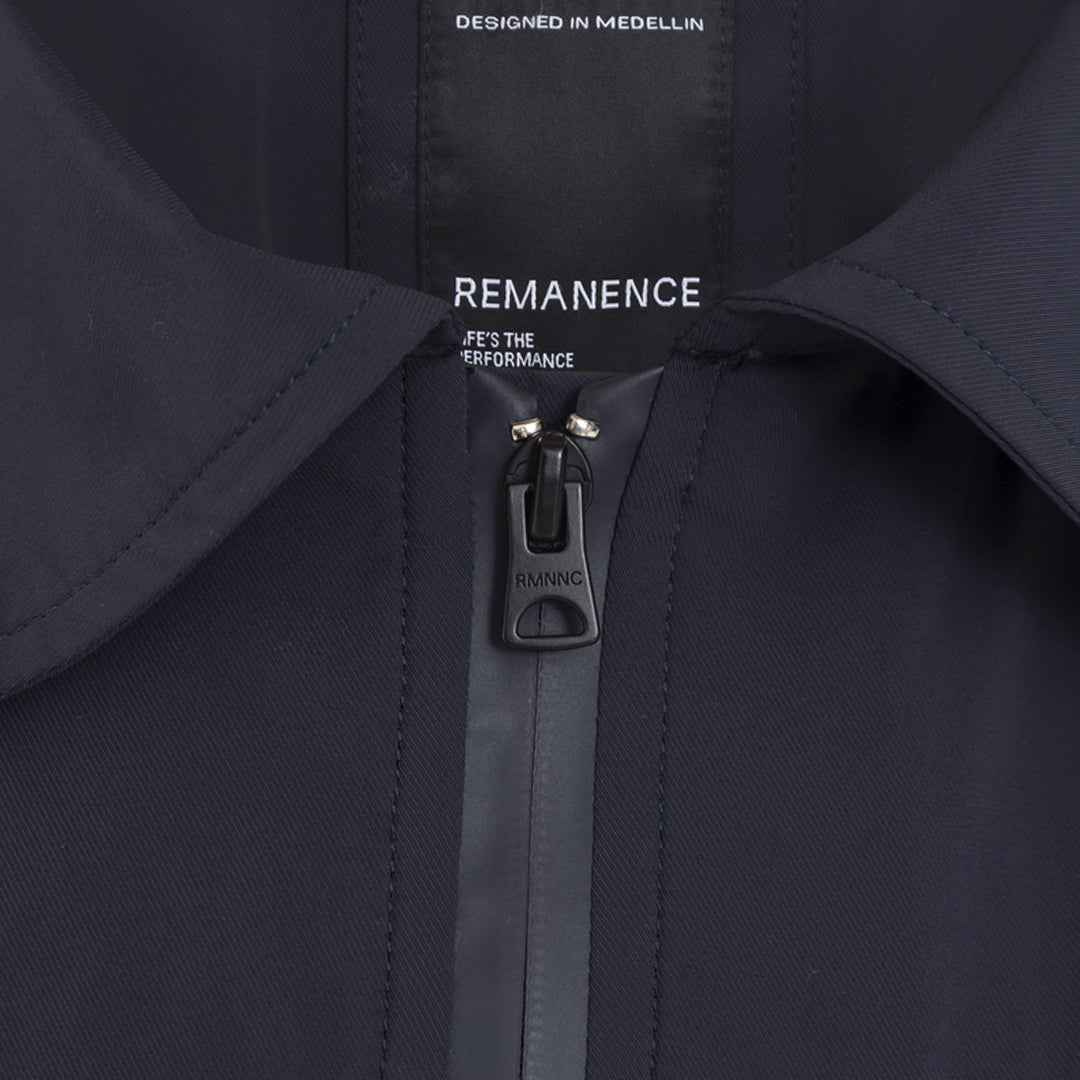 REMANENCE CHAQUETA SEMI FIT VAPOR AZUL NOCHE