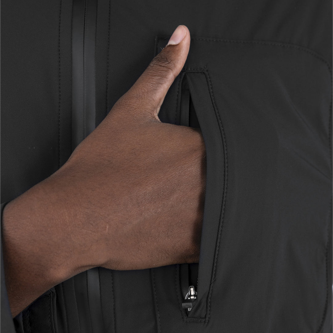 REMANENCE CHAQUETA SEMI FIT VAPOR NEGRO