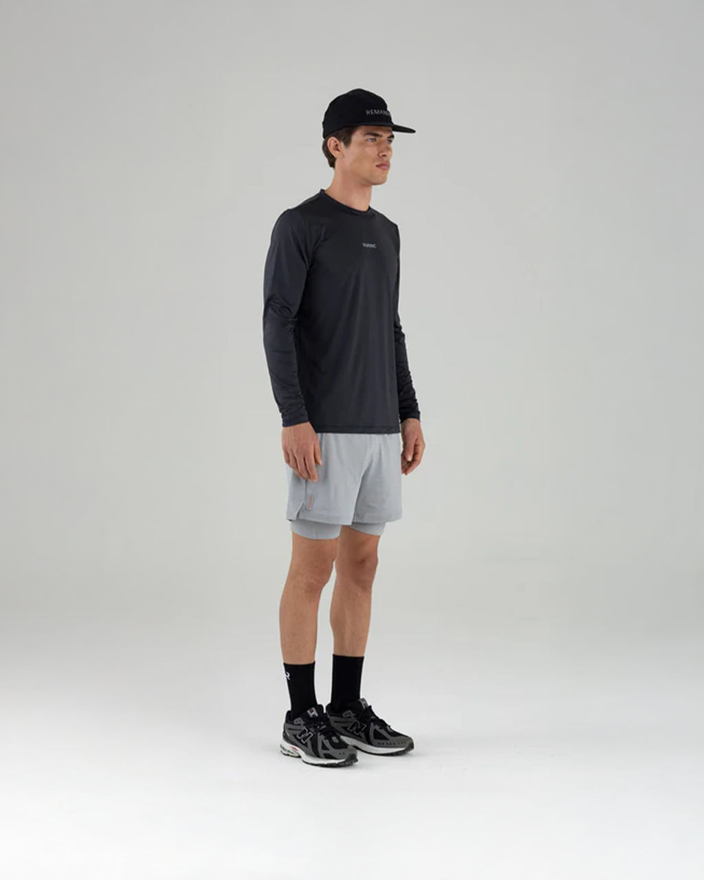 REMANENCE SEMIFIT ECHO LONGSLEEVE – NEGRO