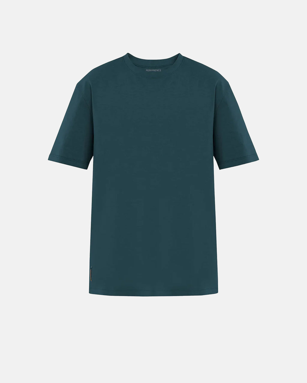 REMANENCE RELAX FIT CLING T‑SHIRT – VERDE MARINO
